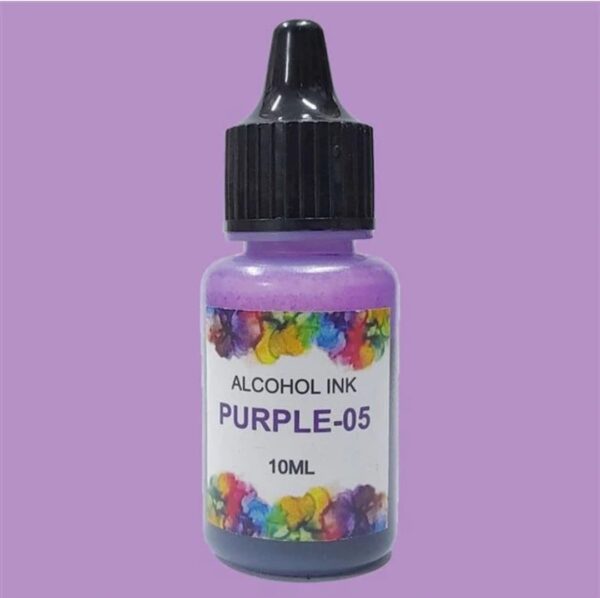 Purple Colour Alcohol Ink