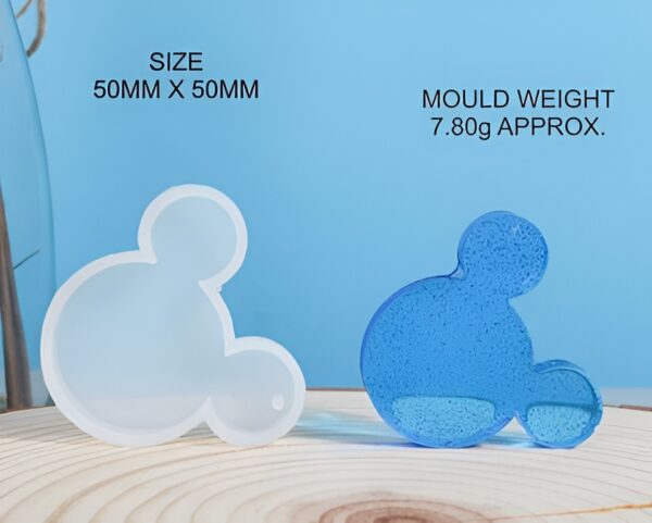 Micky Keychain Pendant Mould