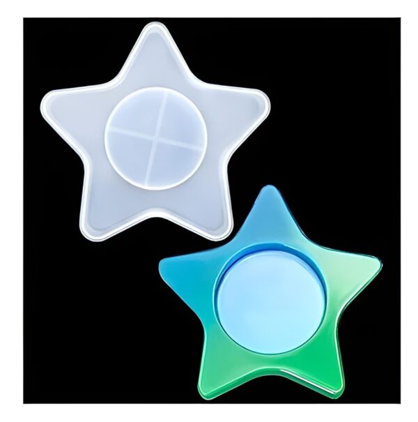 Star   tea light holder silicone moulds
