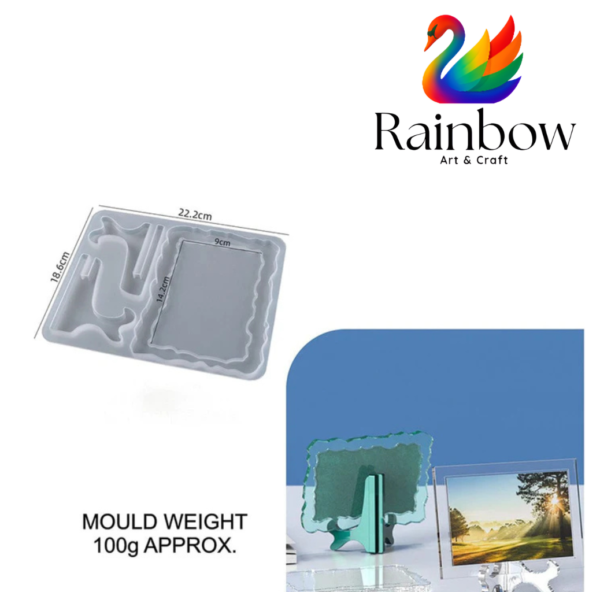 Rectangle  Agate Photo Frame & Stand Mould