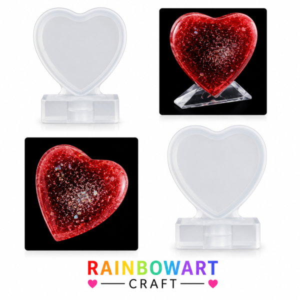 4 Inch Heart with Stand