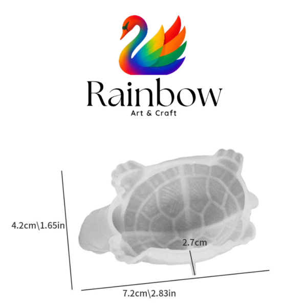 3D Turtle Candles Mould