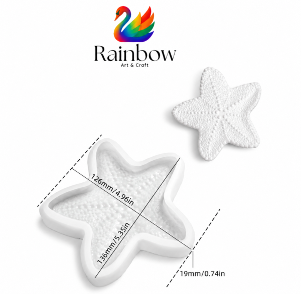 STAR FISH SHAPE BIG BOWL MOULD