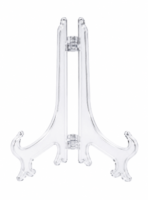 10 inch Plastic Foldable Display Easel Stand for Holding art work, Craft Items.