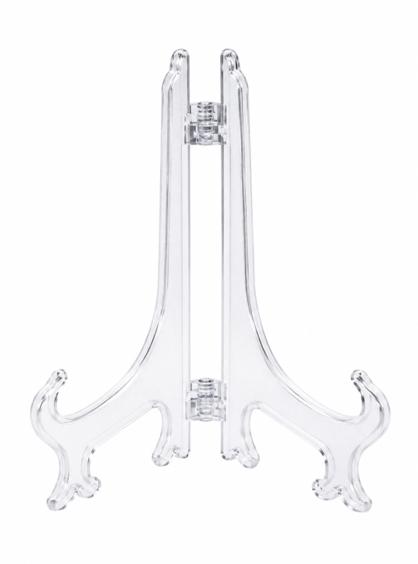 10 inch Plastic Foldable Display Easel Stand for Holding art work, Craft Items.