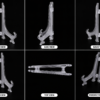 6 inch Plastic Foldable Display Easel Stand for Holding art work, Craft Items.