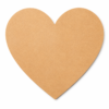 Heart MDF Craft boards with displayed suitable for painting, resin art, laser cutting, and DIY projects.