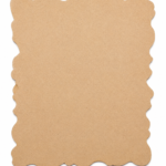 12 x 16 Inch Rectangle Agate MDF Name plate
