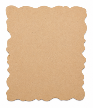 12 x 16 Inch Rectangle Agate MDF Name plate