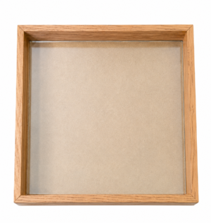 14" x 14" Premium Teak Wood Frame with Acrylic Sheet