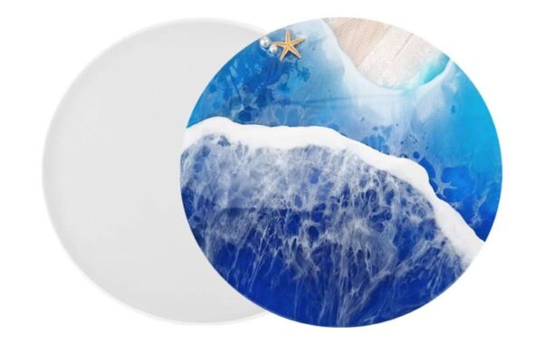 Flexible, durable, perfect size & design with Premium Quality , Hassle-free cleanup for maximum efficiency, Ensures consistent, flawless casts for art resin. Elevate your resin art work to new heights with this versatile 16 Inch Round 17 mm Thick Mould.